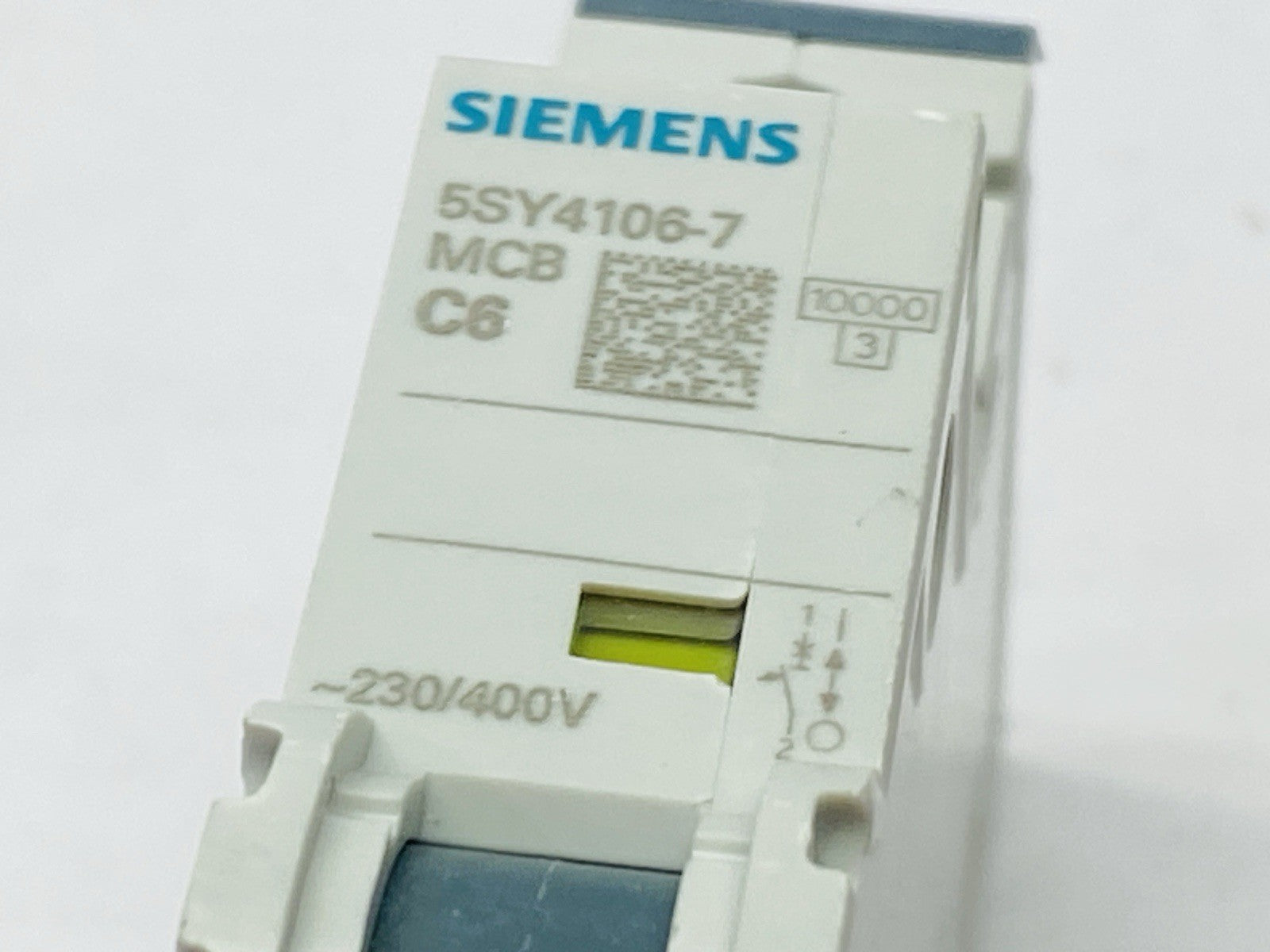 Siemens 5SY4106-7 Miniature Circuit Breaker 1-Pole 6A 230/400V - Maverick Industrial Sales