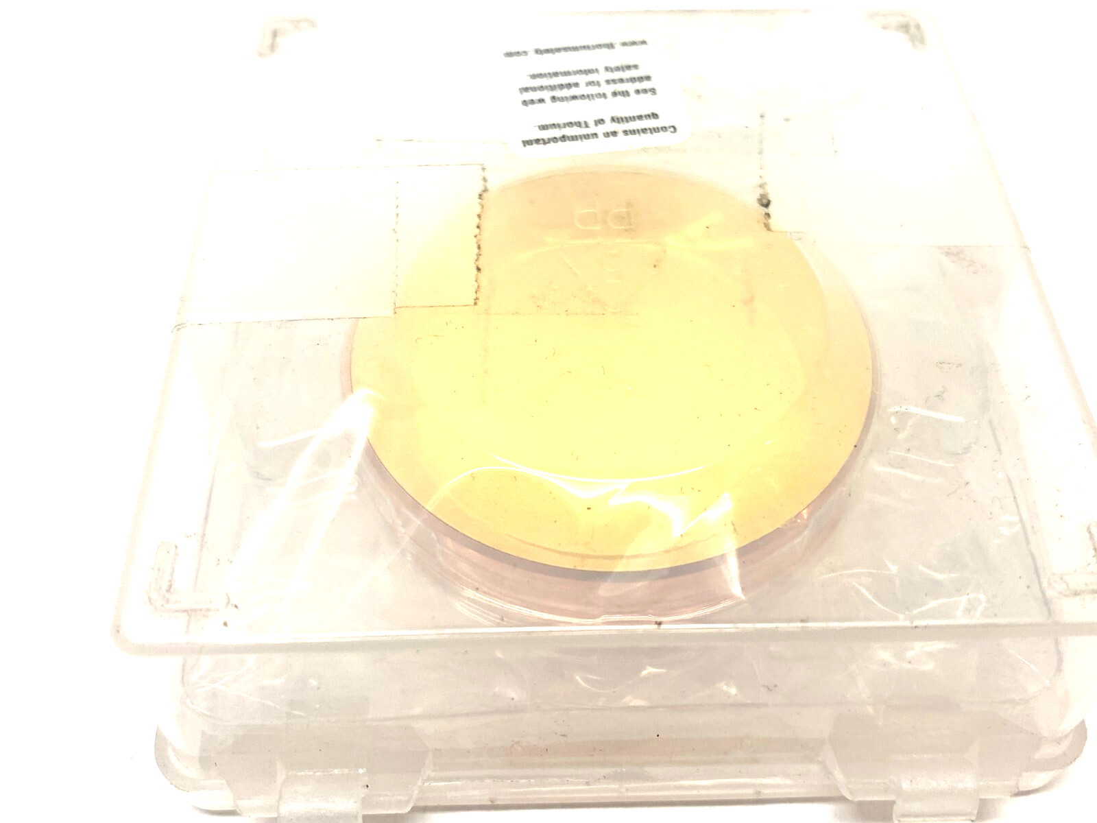 II-VI Infrared 920296 CU Reflector 50mm Dia. 9.5mm Thick 2.441MCC/EG, SPT/UC - Maverick Industrial Sales