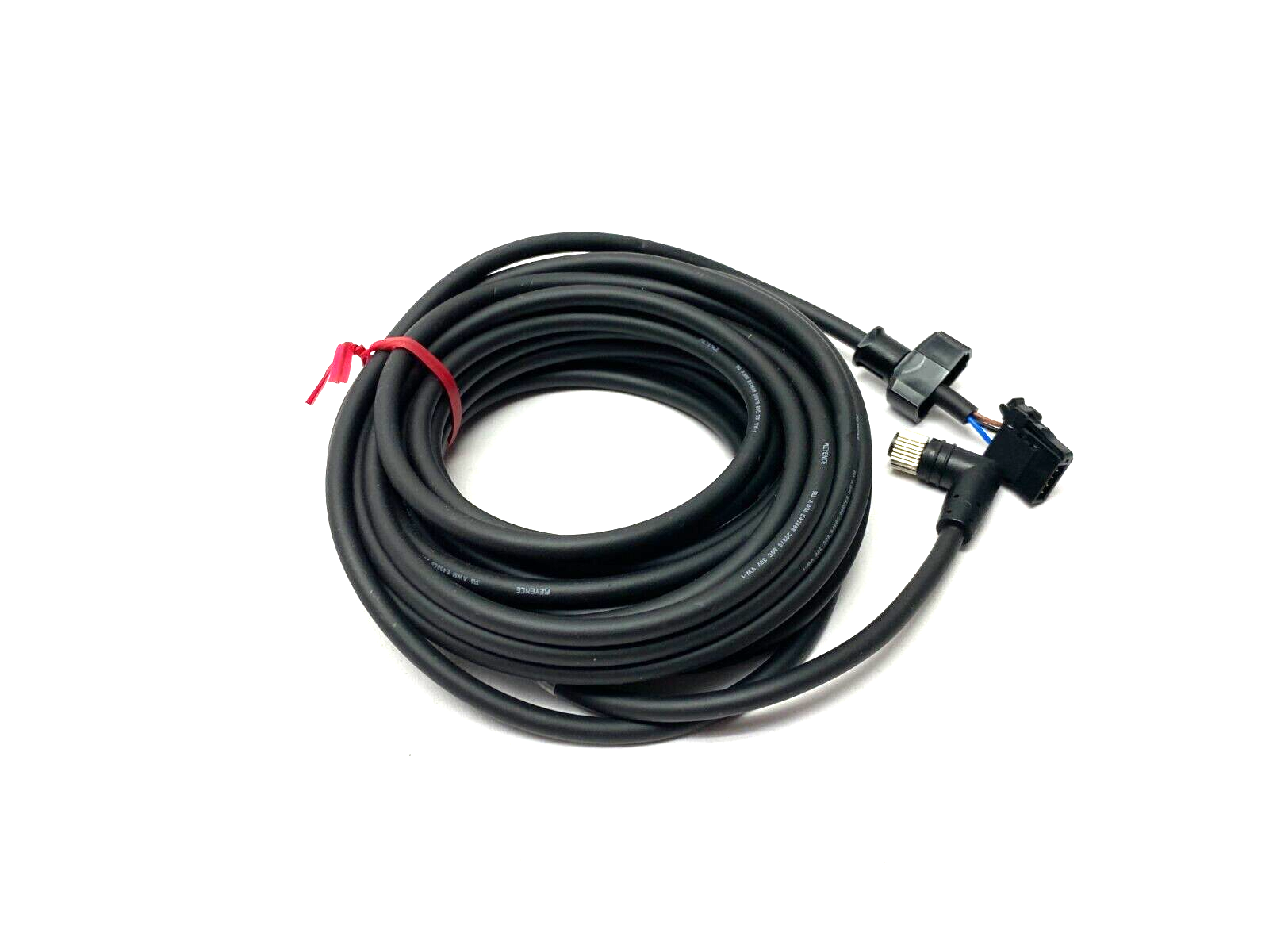 Keyence GT2-CHL5M Sensor Head Cable L-Type M8 4-Pin E-Con Connector - Maverick Industrial Sales