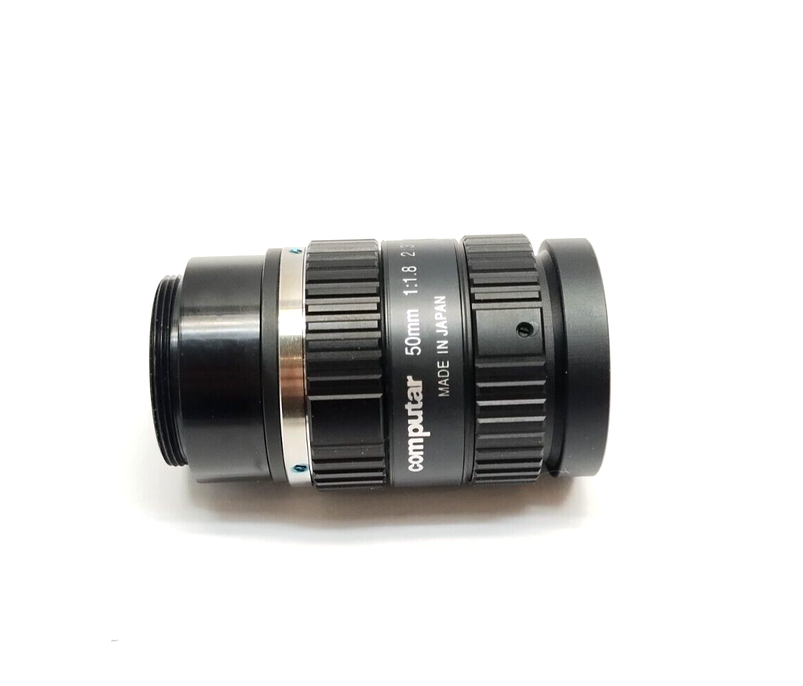 Computar M5018-MP2 50mm Machine Vision Lens 2/3" C-Mount f/1.8 - Maverick Industrial Sales