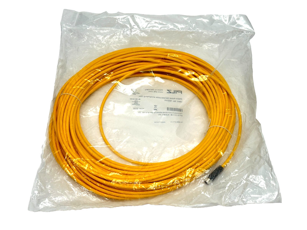 533141 | Pilz PSEN Cable M8 Female Connector 4-Pin 30m - New - Maverick Industrial Sales