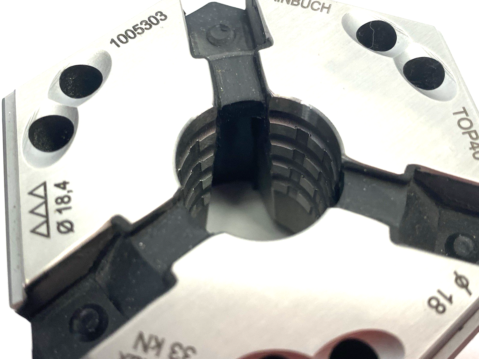 1005303 | Hainbuch Clamping Head TOP40 18,4mm Dia. - Used - Maverick Industrial Sales