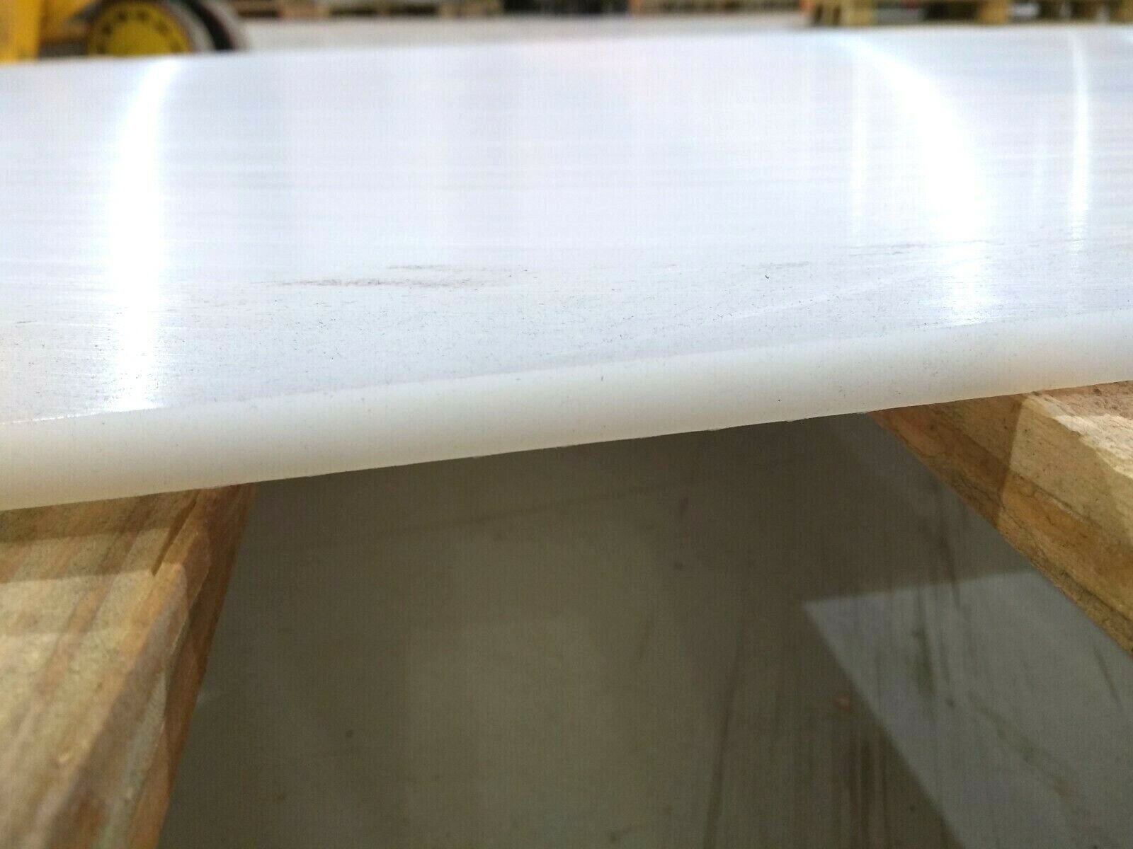 Rochling Polystone M 275517 23-1/4" X 43" 3/8" Thick UHMW Natural Virgin - Maverick Industrial Sales