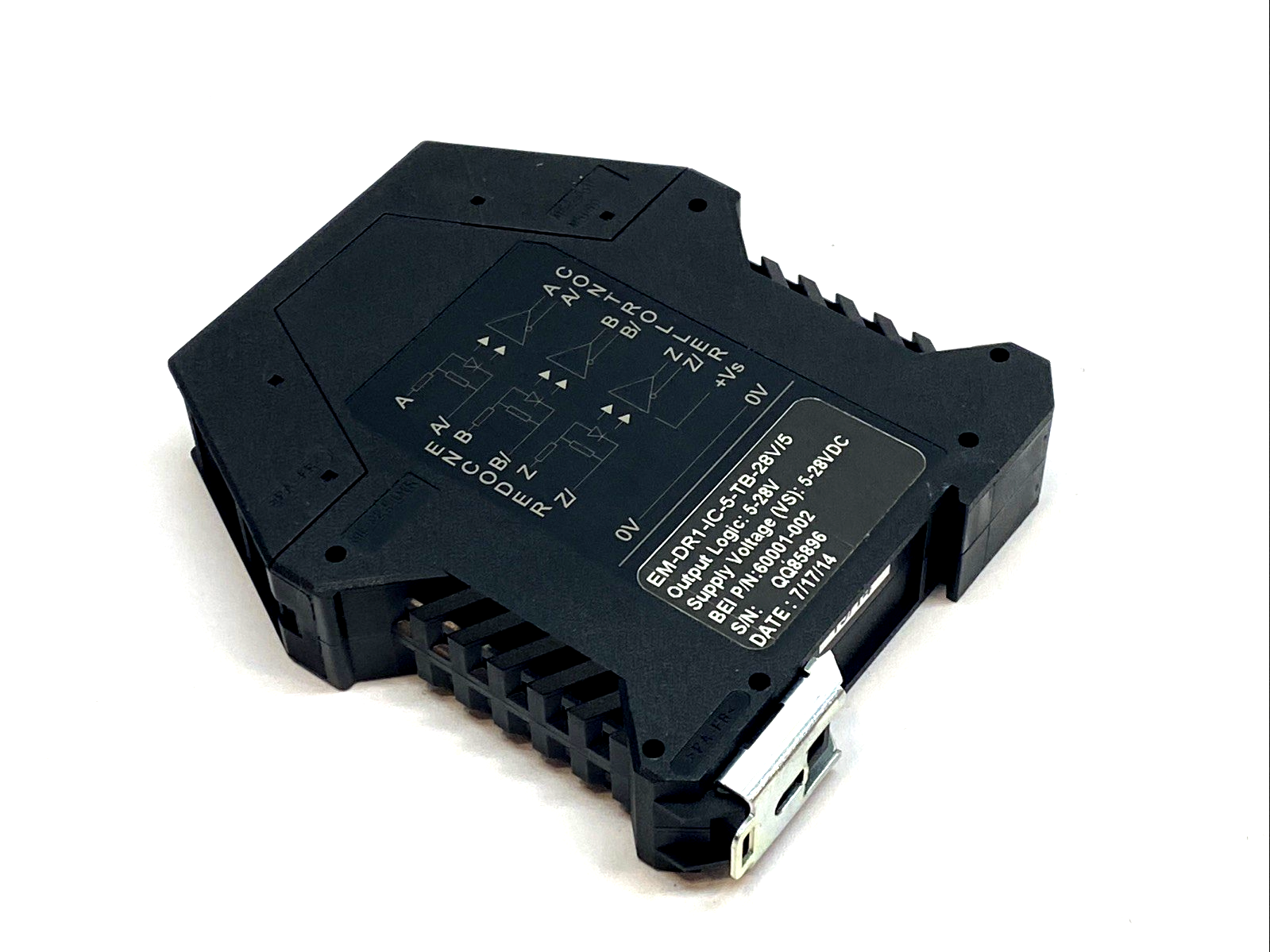 60001-002 | BEI Sensors Optical Isolator Dual Channel 5V 1MHz EM-DR1-IC-50TB-28V/5 - Used - Maverick Industrial Sales