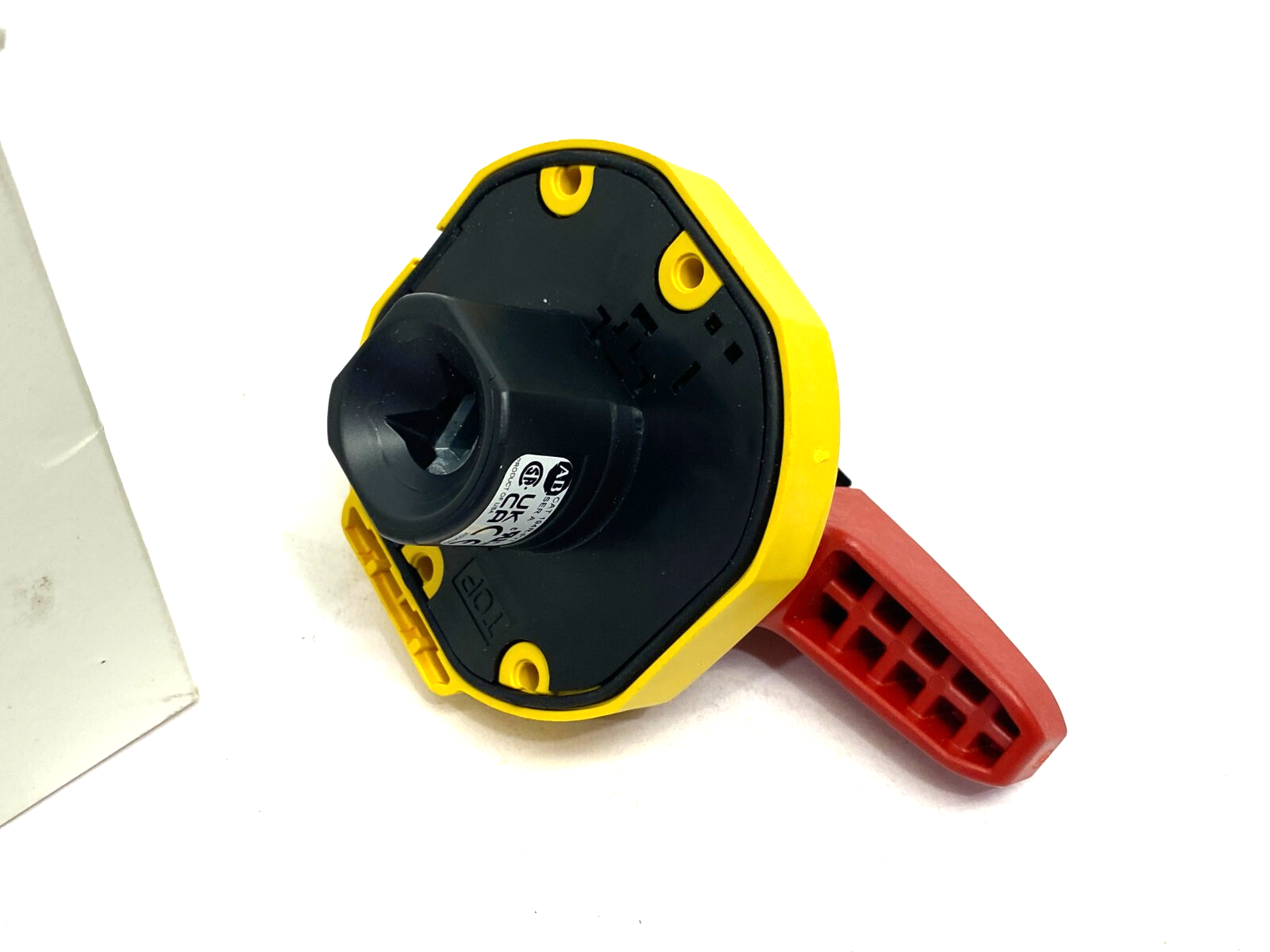 Allen Bradley 194R-PYT Ser. A Operating Disconnect Handle Red/Yellow - Maverick Industrial Sales