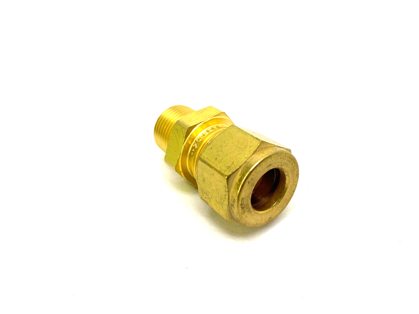 Swagelok B-810-1-6 Brass Compression Tube Fitting 1/2" Tube OD 3/8" MNPT - Maverick Industrial Sales
