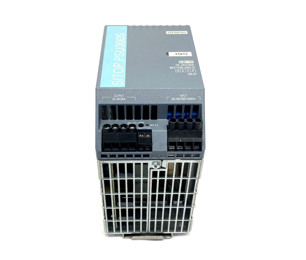 Siemens 6EP1436-2BA10 SITOP PSU300S 20A Stabilized Power Supply 400-500VAC 24VDC - Maverick Industrial Sales