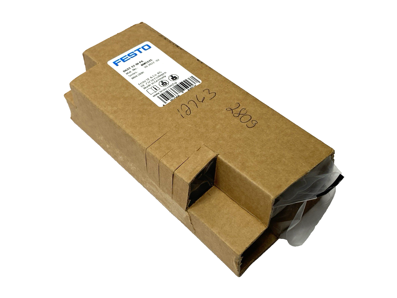 Festo DGST-12-30-PA Pneumatic Mini Slide Actuator 12mm Bore 30mm Stroke 8085125 - Maverick Industrial Sales