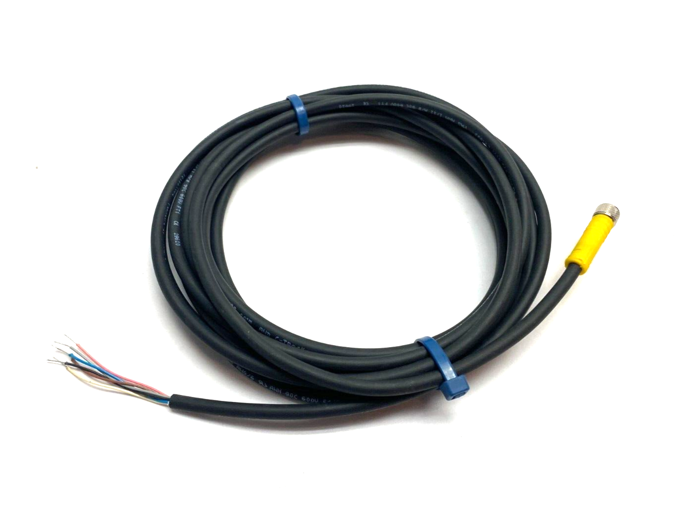 Turck 101551082 Flexlife Sgl-Ended M8 6-Pin Female to 6-Wire Cordset 13' Length - Maverick Industrial Sales