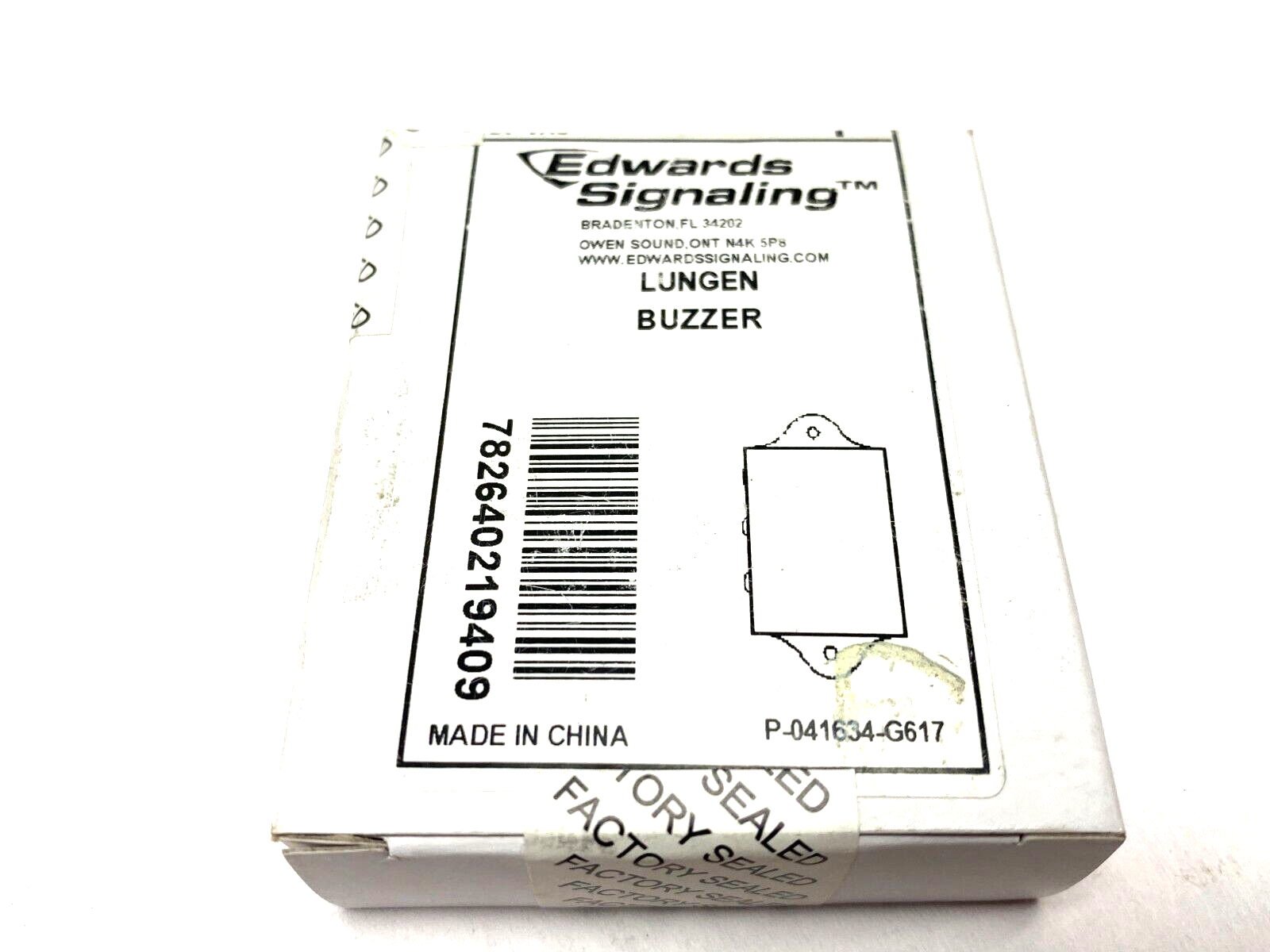 Edwards Signaling 115-2G5 Lungen 115 Series Buzzer Module 24VAC - Maverick Industrial Sales