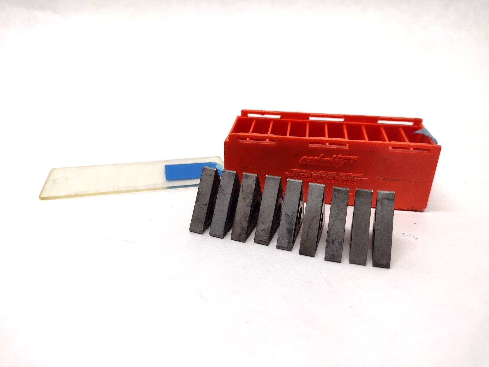 Carboloy GR370 Cutting Inserts TNMP220408E36 Pack of 9 - Maverick Industrial Sales