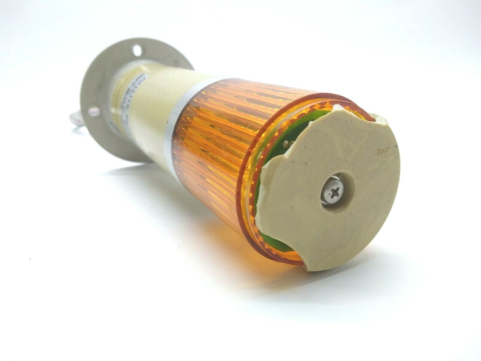 Patlite SEFW-AF1C Signal Tower 2W / 1Stack Amber Light 24V AC/DC - Maverick Industrial Sales
