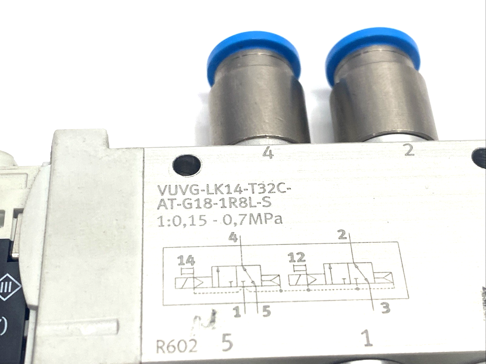 Festo VUVG-LK14-T32C-AT-G18-1R8L-S Pneumatic Solenoid Valve 8042566 - Used - Maverick Industrial Sales