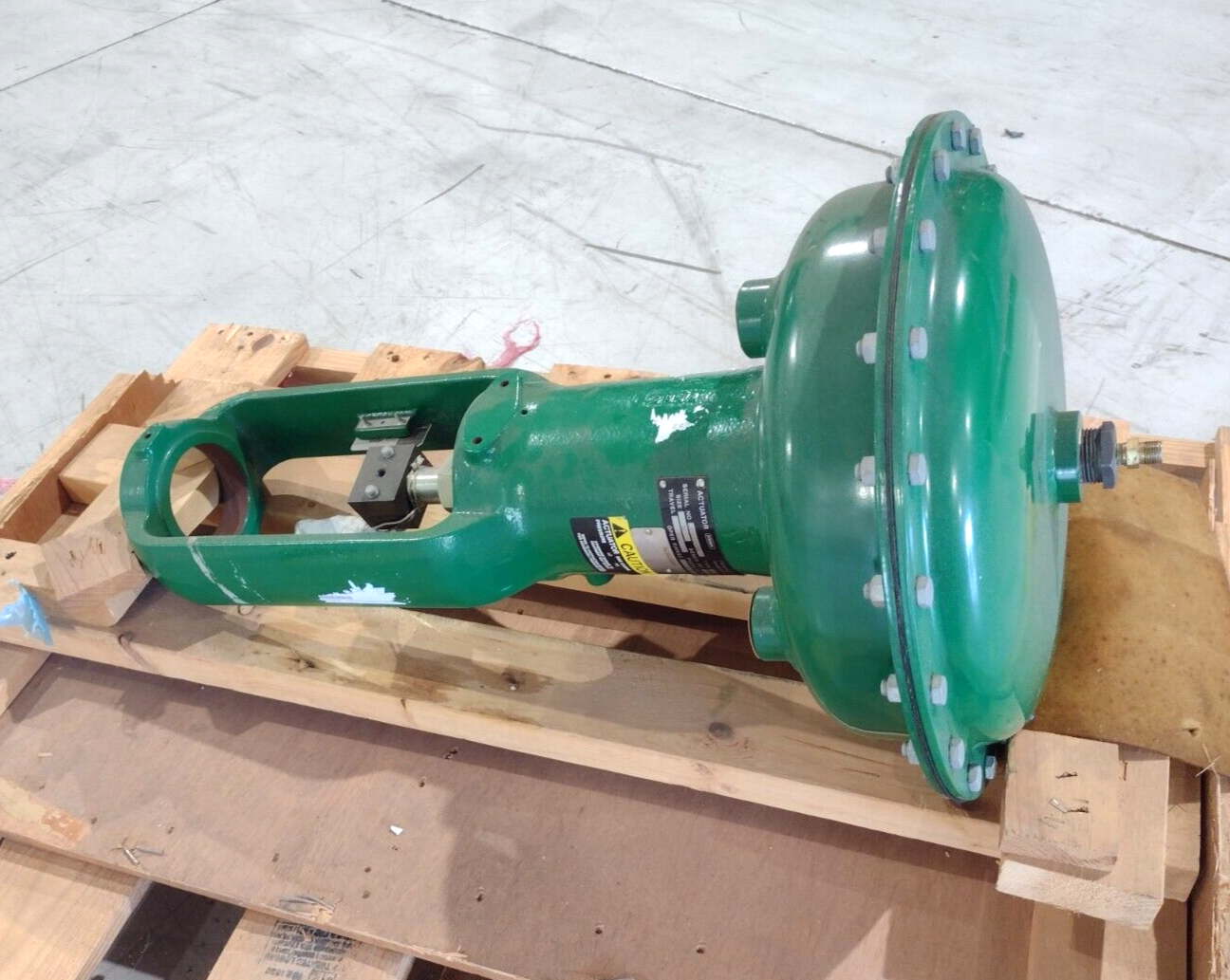 Type 657 Size 50 | Fisher Controls , Diaphragm Actuator, 3/4 Travel, Spring Opposed - Used - Maverick Industrial Sales