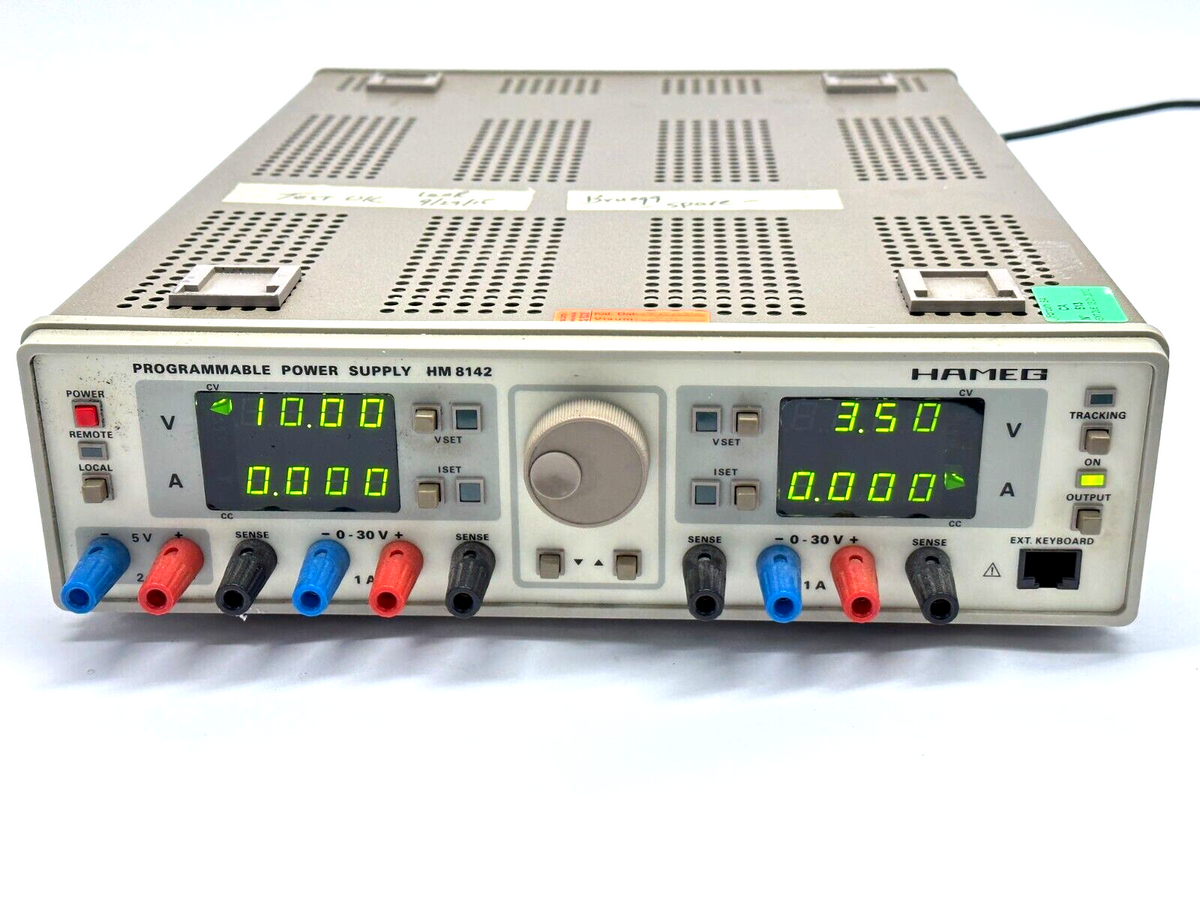 HM 8142 | Hameg Programmable Power Supply - Used - Maverick Industrial Sales