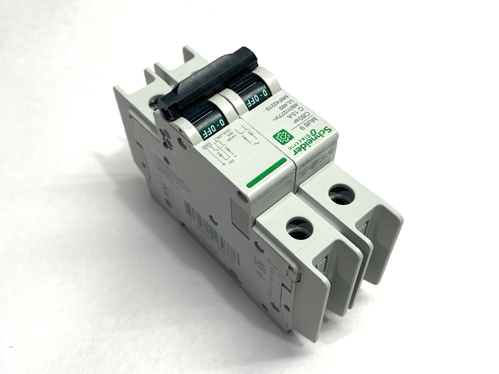 Schneider Electric M9F42215 Miniature Circuit Breaker 15A - Maverick Industrial Sales