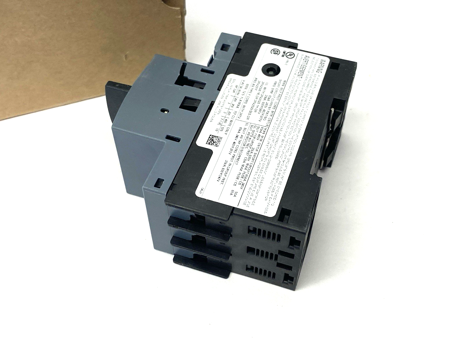Siemens 3RV2021-1KA10 Circuit breaker Size S0 for Motor Protection 12.5A - Maverick Industrial Sales