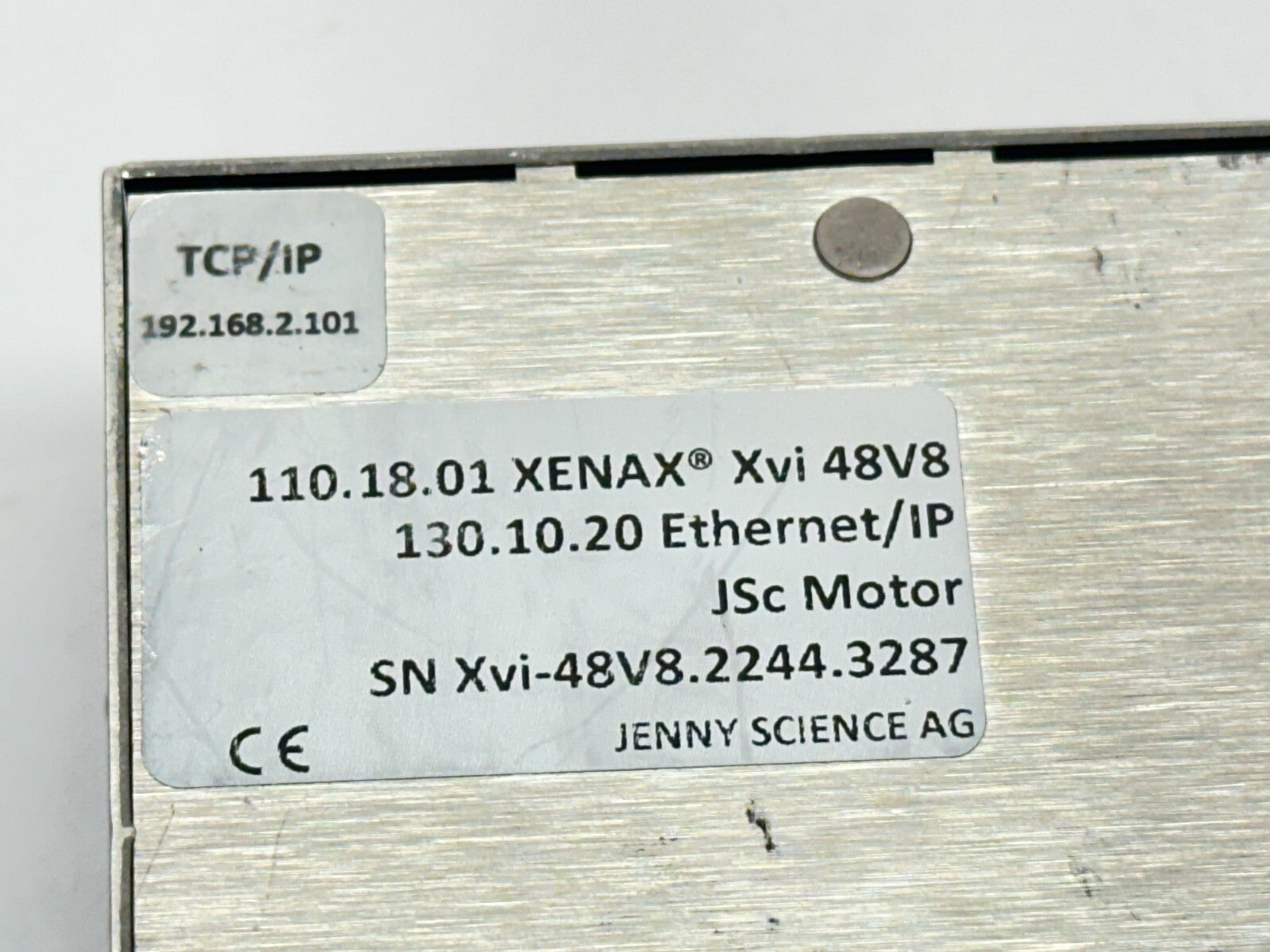 Jenny Science XENAX Xvi 48V8 Servo Controller 110.18.01 - Maverick Industrial Sales