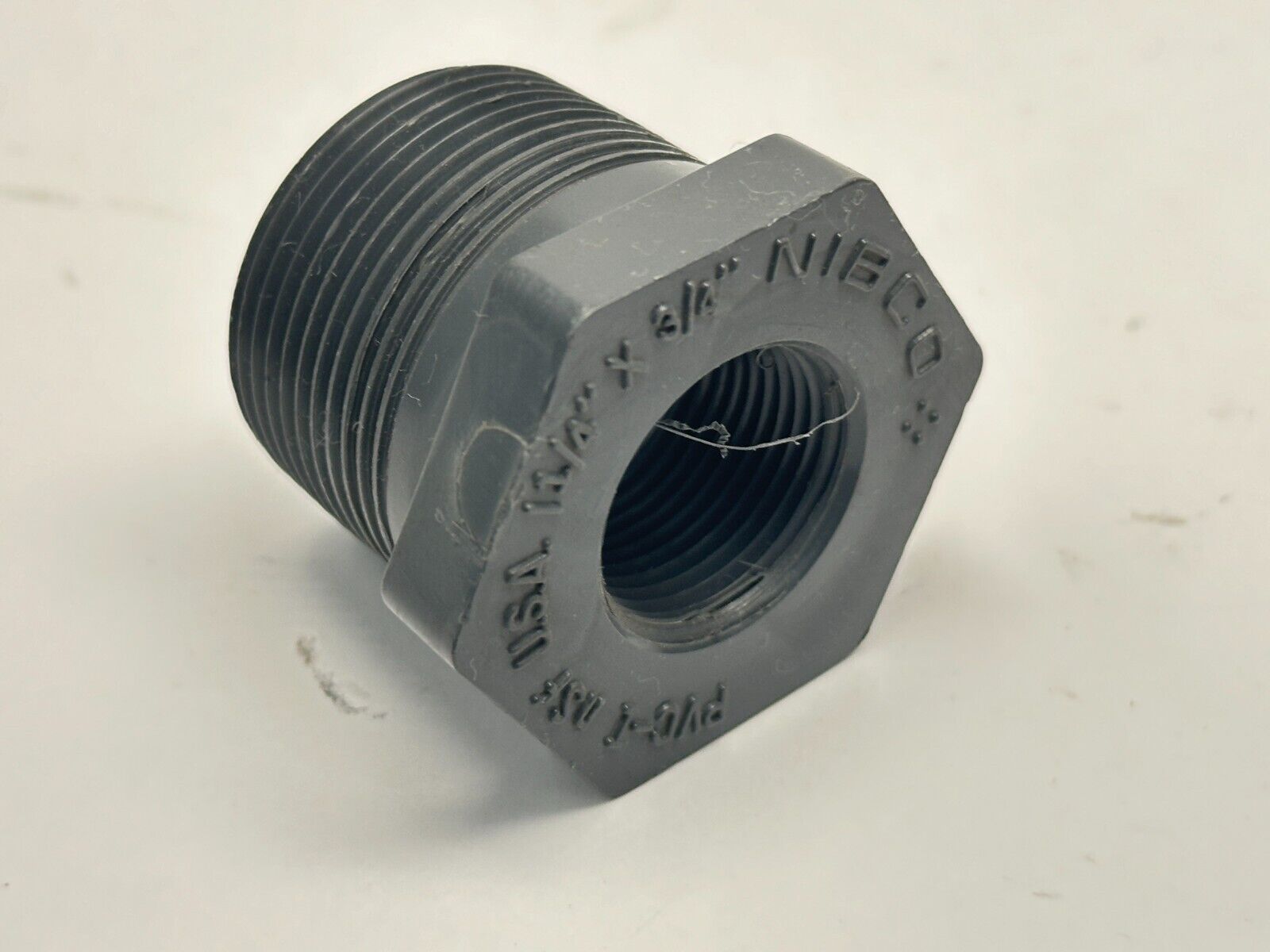 Nibco 451834 3/4 x 1/4" Reducer Bushing MPT x FPT CA15150 LOT OF 2 - Maverick Industrial Sales