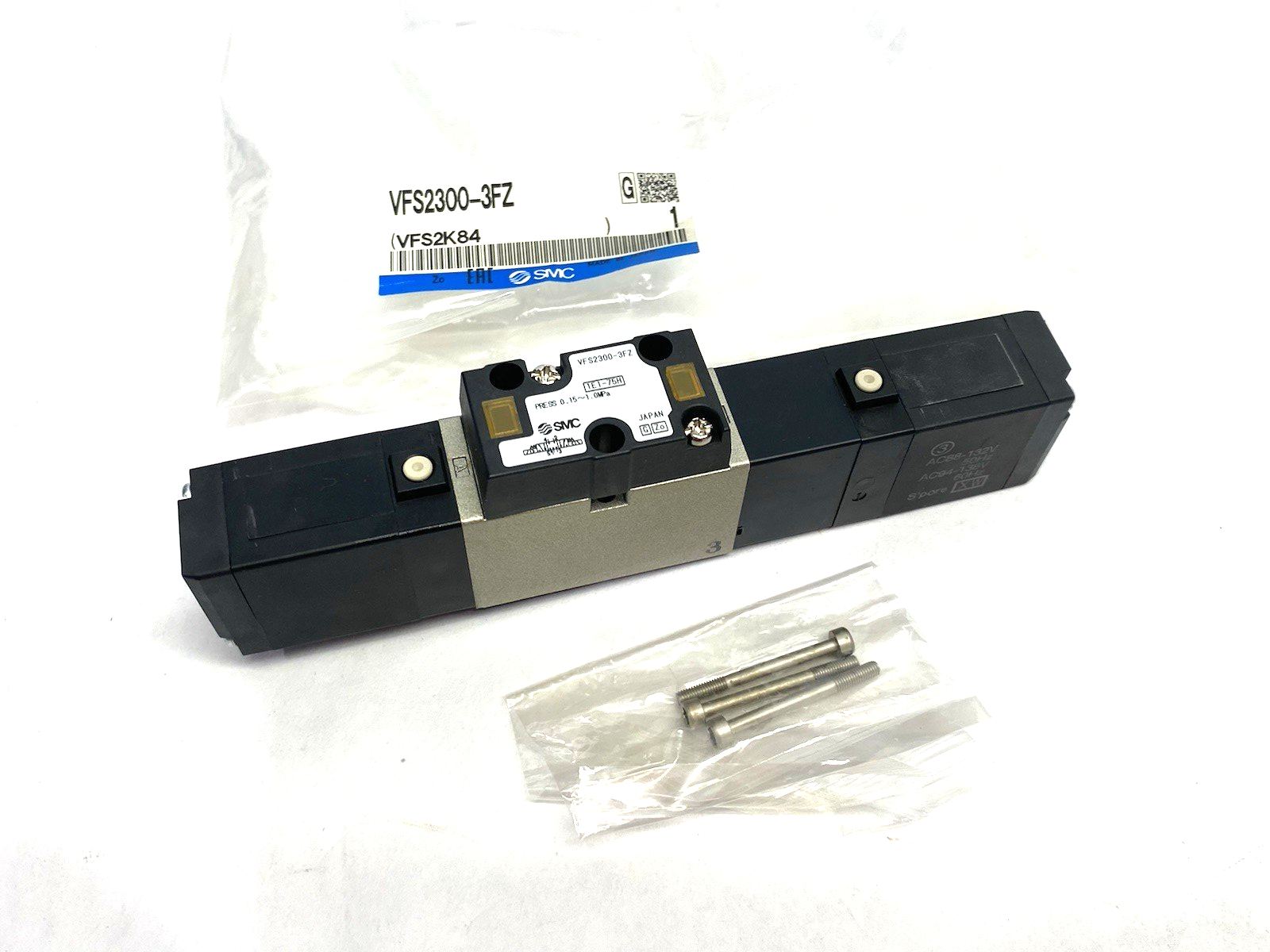 VFS2300-3FZ | SMC 4/5-Port Pilot Solenoid Valve 110VAC - New – Open box - Maverick Industrial Sales