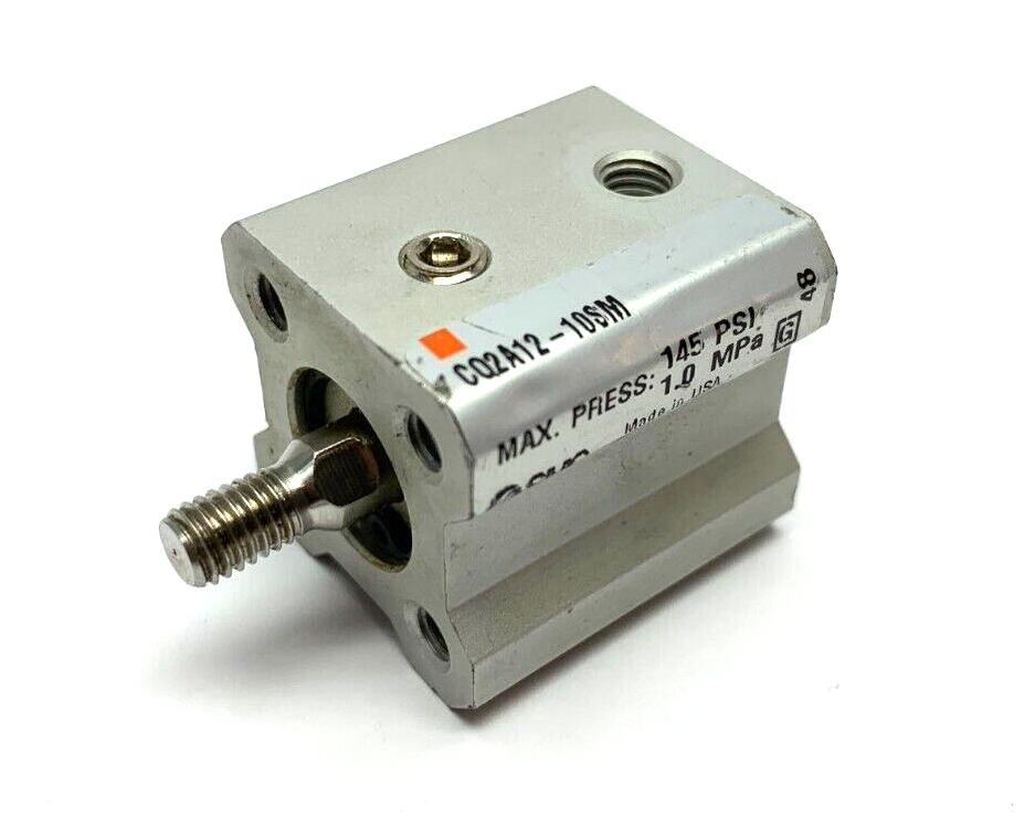 SMC CQ2A12-10SM Spring Return Compact Cylinder - Maverick Industrial Sales