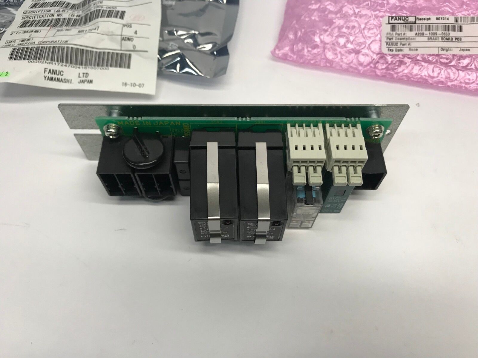 Fanuc A20B-1009-0650 Brake Board Robotics PCB Control Card - Maverick Industrial Sales