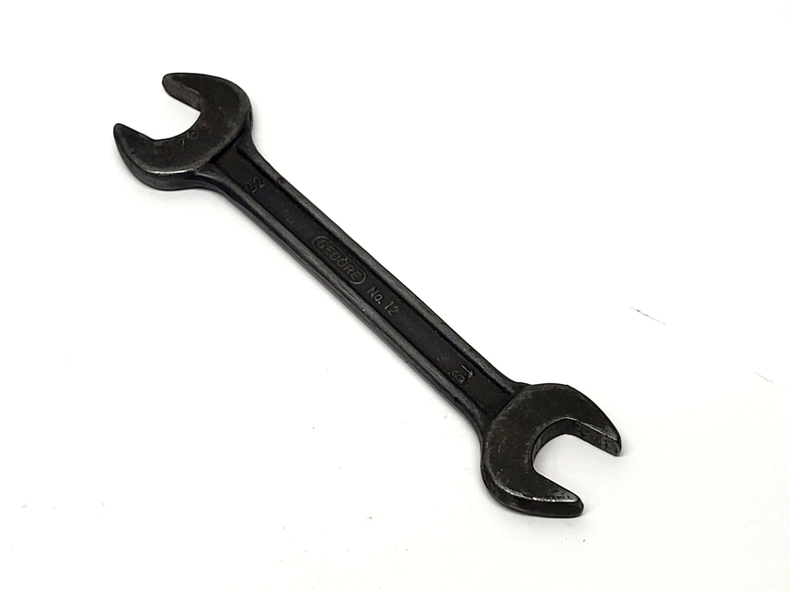 Gedore No.12 Double-Ended Wrench 19 & 22mm - Maverick Industrial Sales