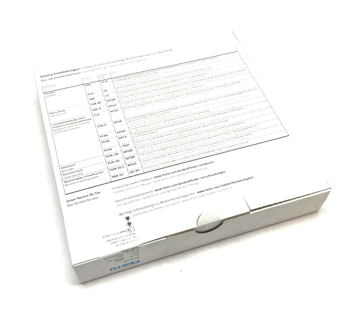 Festo PUN-CM-4-SW Plastic Black Tubing 50m Length 188882 ROLL OF 50M - Maverick Industrial Sales