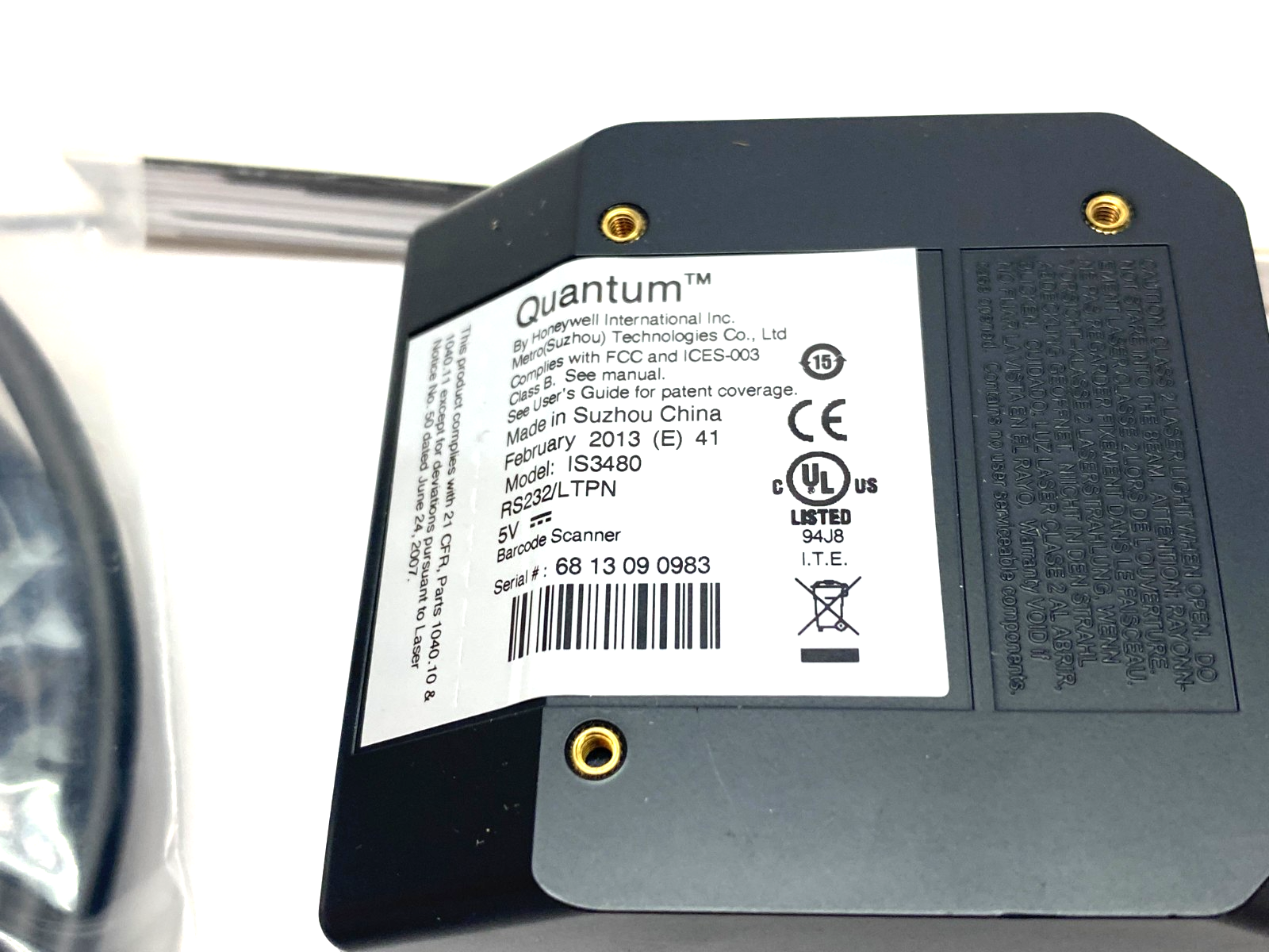 IS3480 | Honeywell Metrologic QuantumE Omnidirectional Scanner, Hands-Free - New – Open box - Maverick Industrial Sales