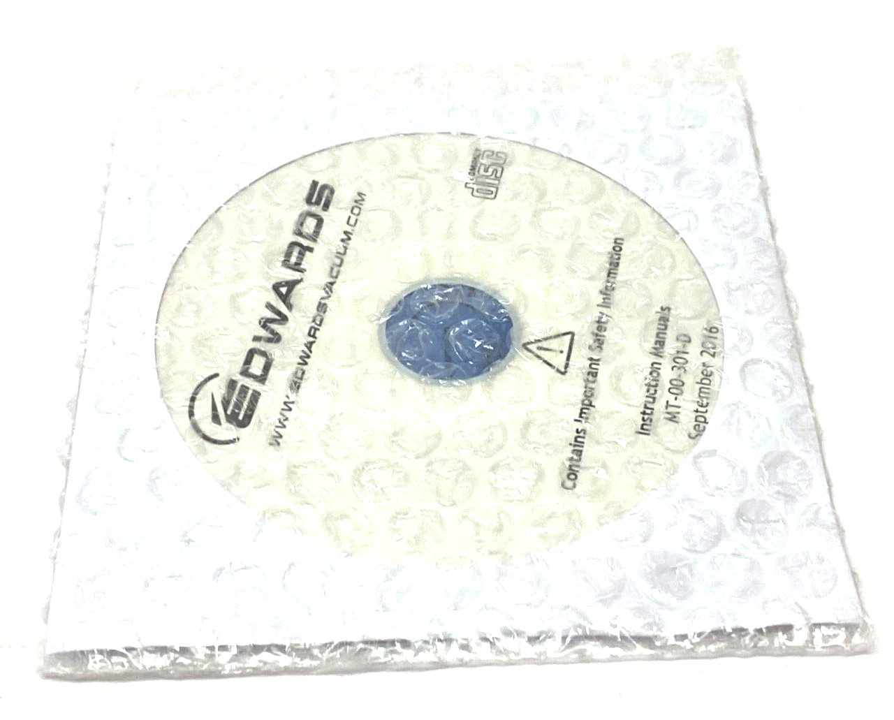 Edwards Vacuum MT-00-301-D Ultra High Vacuum Chamber Instruction Manuals DVD - Maverick Industrial Sales