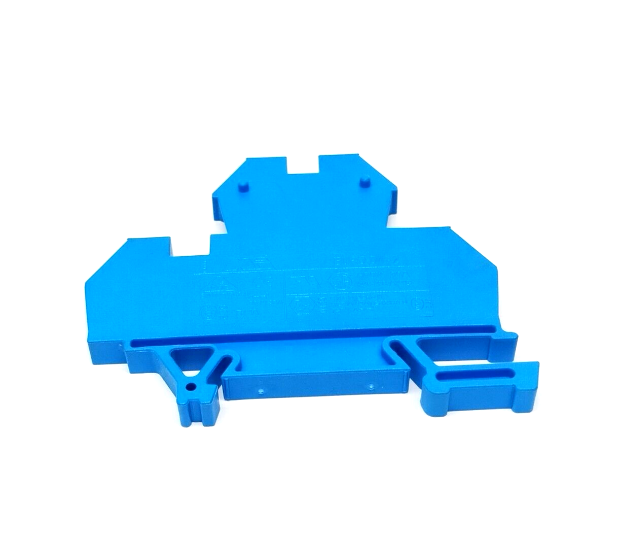 Morsettitalia EURO D4-2 Two Stage Terminal Block, Blue, 43550 BL LOT OF 5 - Maverick Industrial Sales