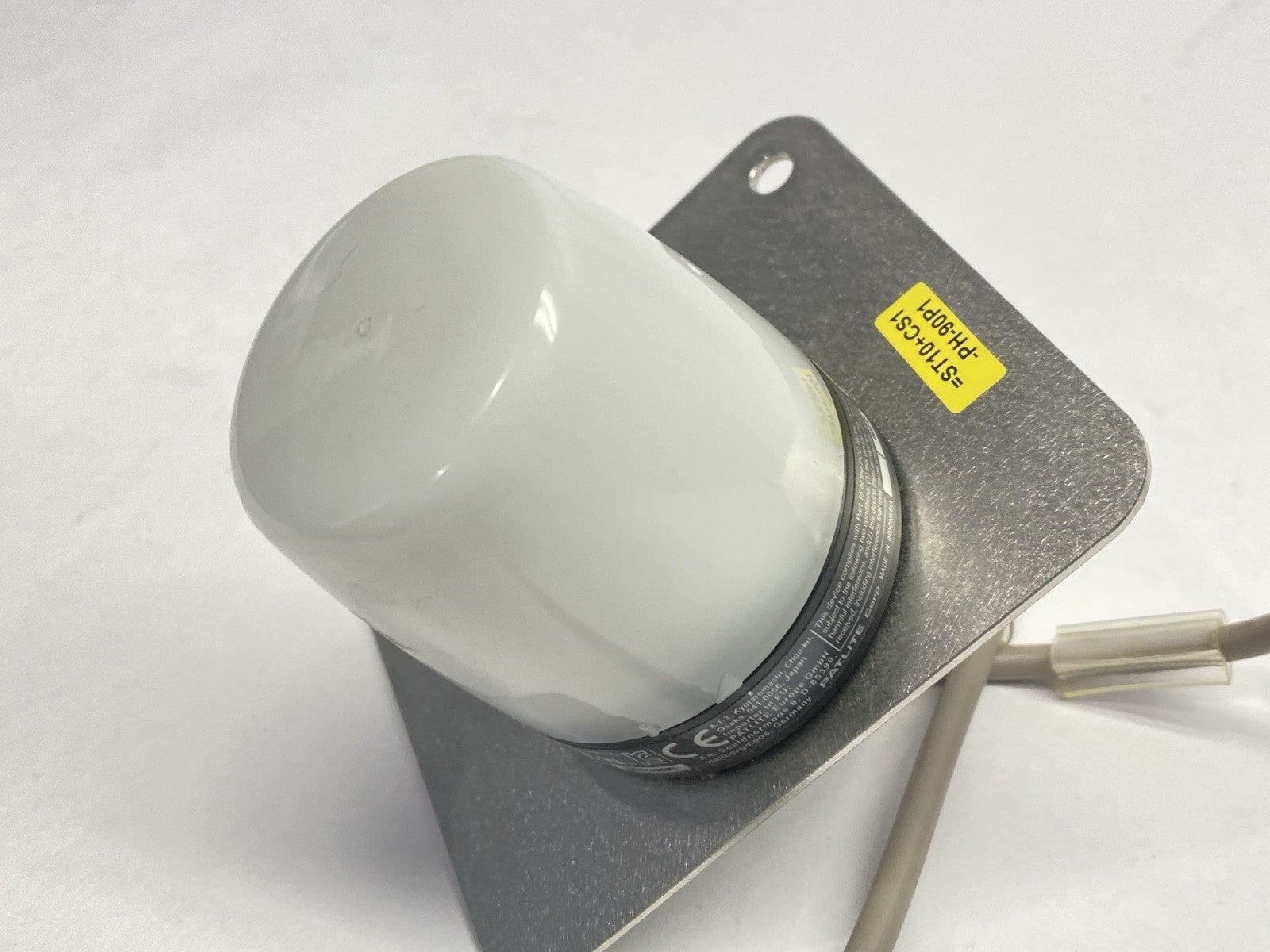 NE-M1ANN-M | Patlite Beacon Light 22" Cord M8 4-Pin 12-24VDC - Used - Maverick Industrial Sales