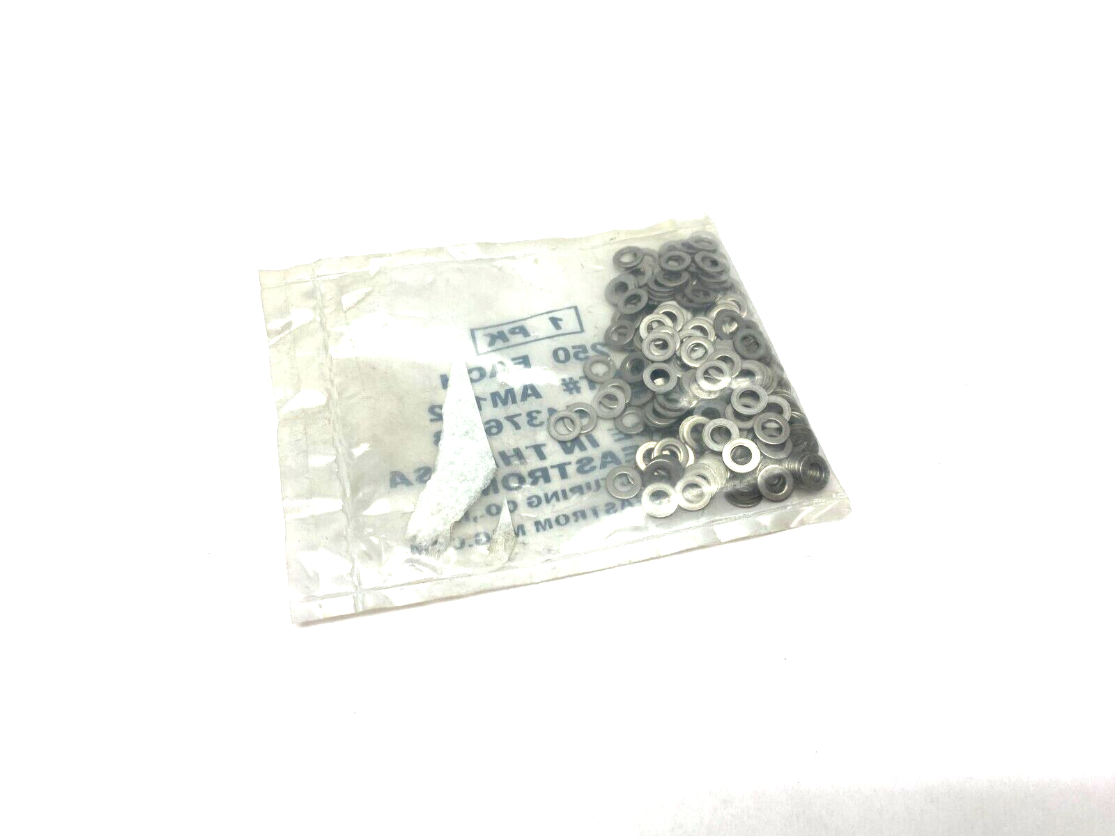 Seastrom AM112 Flat Stainless Steel Washer PKG OF 250 - Maverick Industrial Sales