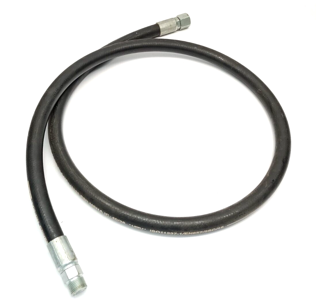 Parker 471TC-12 Tough Cover Hydraulic Hose Male To Female 2500-5800PSI 7FT - Maverick Industrial Sales