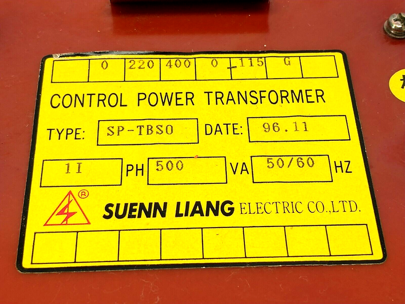 Suenn Liang SP-TBS0 500VA Control Power Transformer - Maverick Industrial Sales