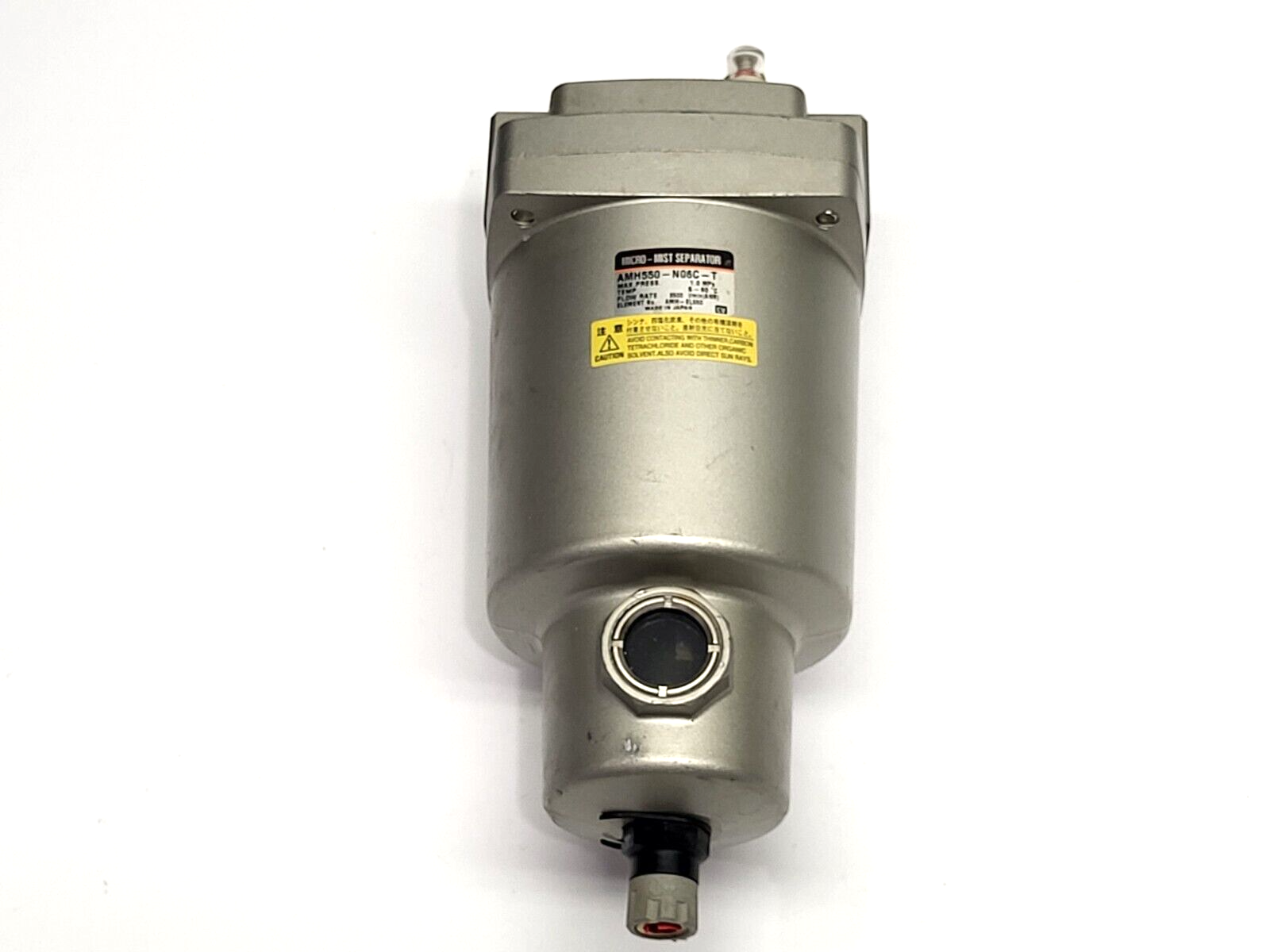 SMC AMH550-N06C-T Micro Mist Separator BROKEN PLUG - Maverick Industrial Sales