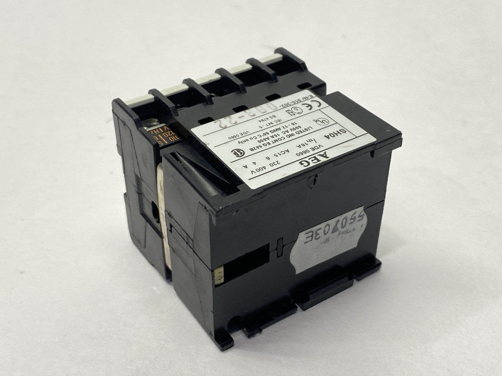 SH04-22Z | AEG Control Relay 16A 120V Coil - Used - Maverick Industrial Sales