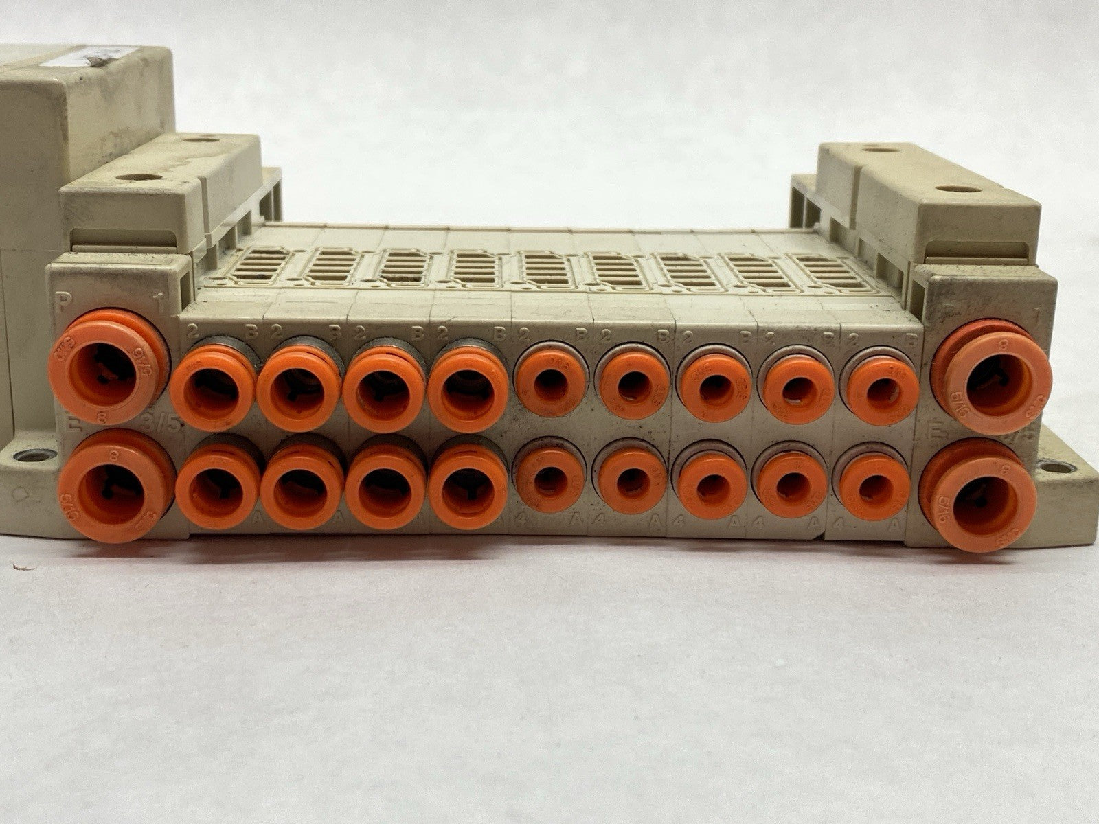 SMC 10-SS5V1-W10S0D-09U-N7 Pneumatic Manifold Assembly 9-Station - Maverick Industrial Sales