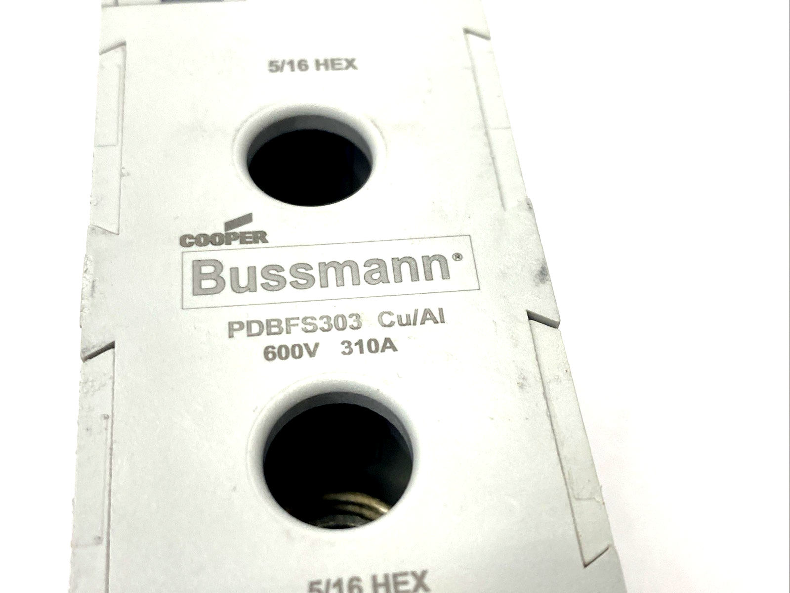 PDBFS303 | Eaton Bussmann Finger Safe Power Dstribution Block 600V 310A 200kA - New – Open box - Maverick Industrial Sales