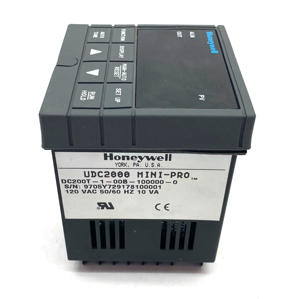 Honeywell DC200T-1-00B-100000-0 MINI-PRO Mini Temp Controller 120VAC UDC2000 - Maverick Industrial Sales