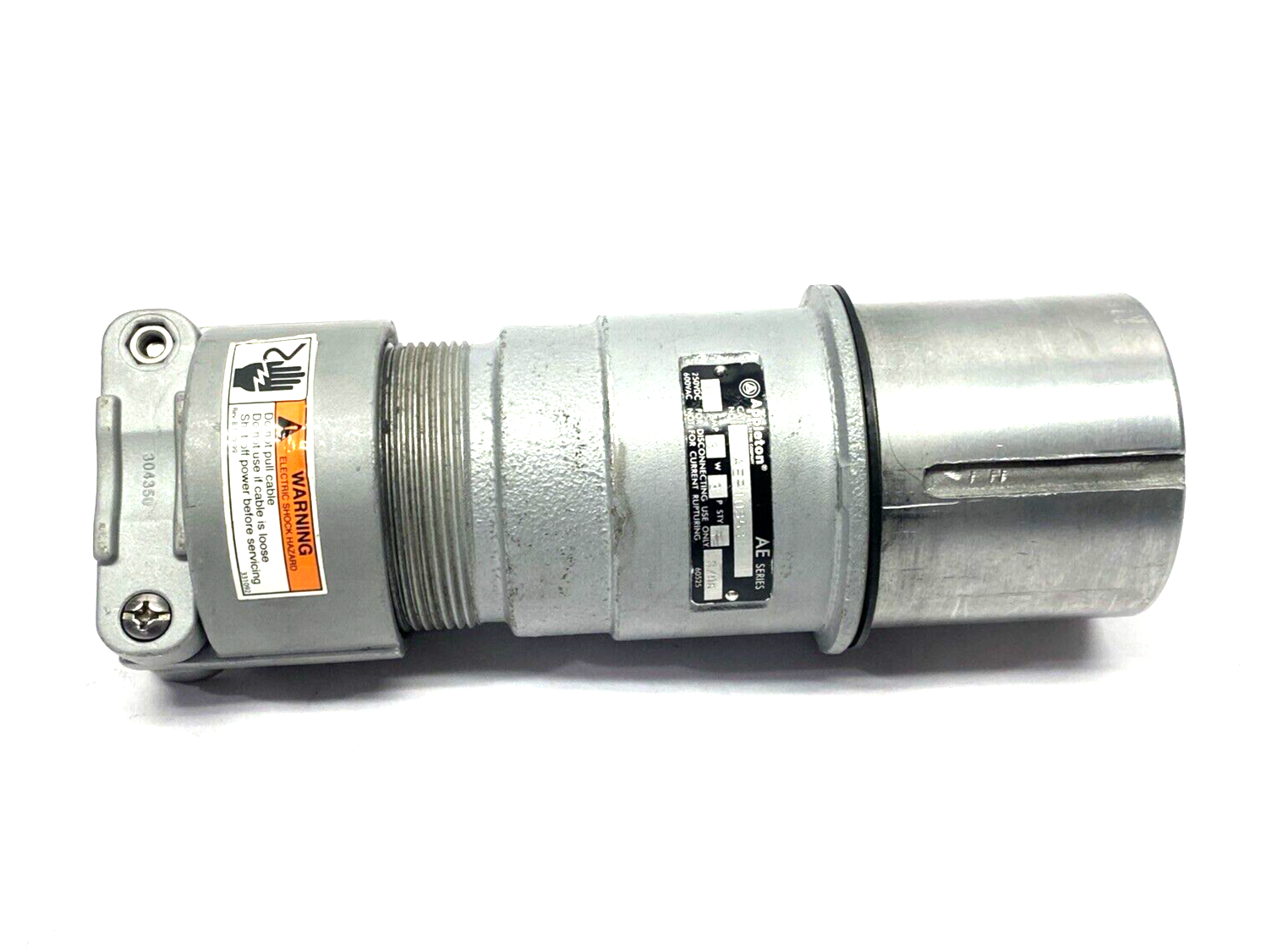 Apppleton AEP10353 100A 3P 3-Wire AE Style 1 Pin And Sleeve Male Plug - Maverick Industrial Sales