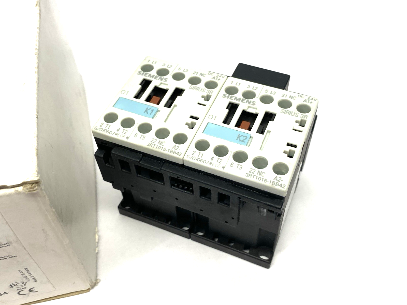 Siemens 3RA1210-0HA15-0BB4 Fuseless Reversing Starter Combination 400VAC 24VDC - Maverick Industrial Sales