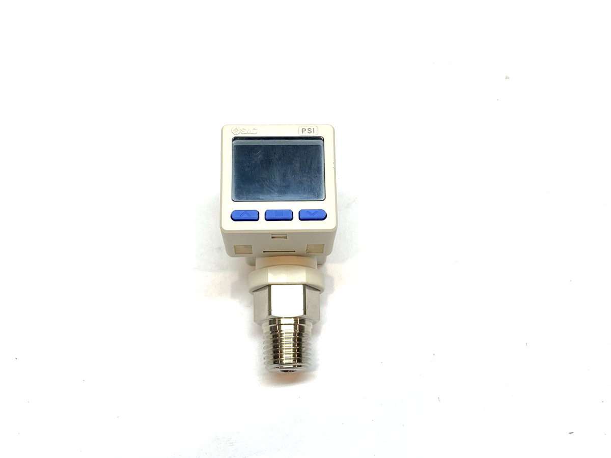 SMC ZSE20CF-V-P-N02L Digital Vacuum Sensor 12-24VDC w/ Cordset - Maverick Industrial Sales