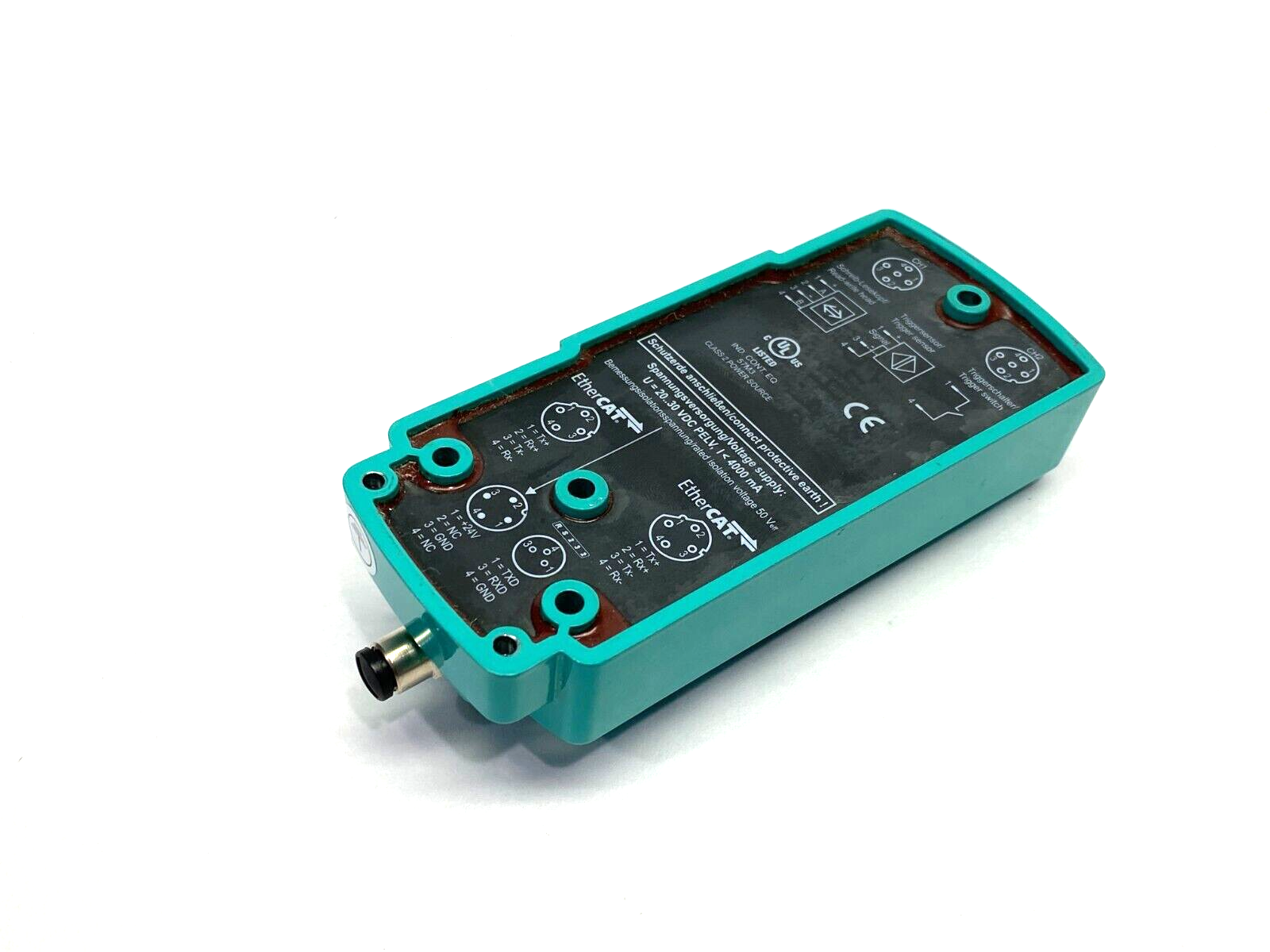 Pepperl+Fuchs IC-KP2-2HB21-2V1D EtherCAT iDENT RFID Evaluation Unit 232332 - Maverick Industrial Sales