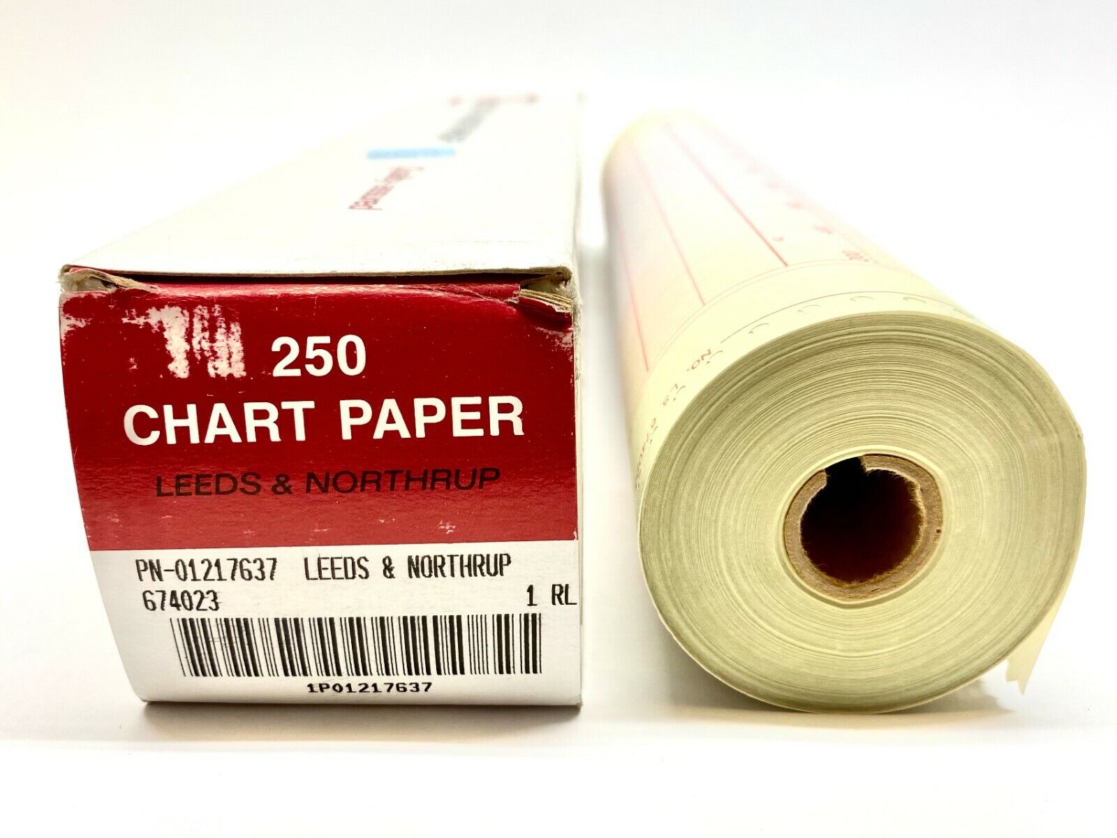 Leeds & Northrup 674023 Speedomax 250 Chart Paper PN-01217637 200-2200 Degree - Maverick Industrial Sales