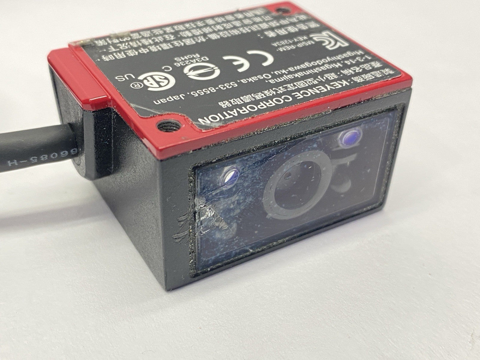 SR-700 | Keyence Ultra-Compact 1D And 2D Code Reader Fixed Type - Used - Maverick Industrial Sales