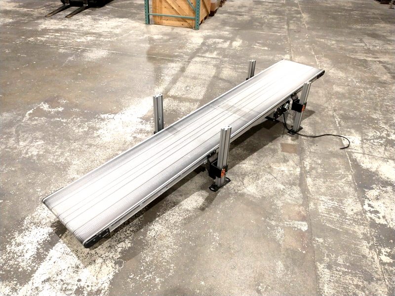 Dorner 252M18-0900200A040401 2200 Ser Flat Belt Center Drive Conveyor 9'L x 18"W - Maverick Industrial Sales