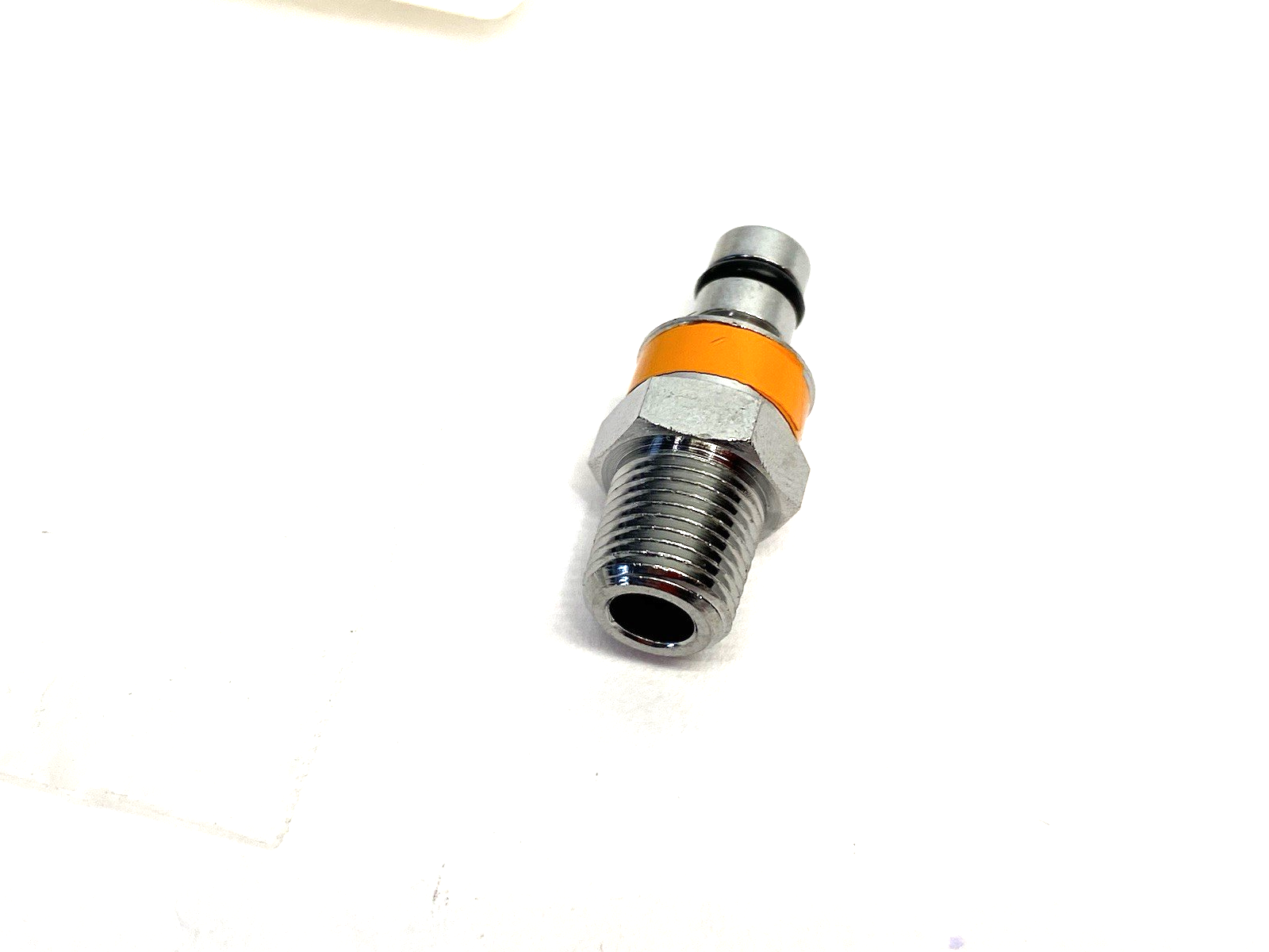 FT-MC24-02-K2 | Omega Chrome-Plated Brass Quick Coupling Insert, Orange, 1/8" NPT - New - Maverick Industrial Sales