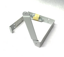 Hoffman F66GUC/SPL U-Connector Joining Bracket 6" x 6" x 1.38" Depth WHITE Steel - Maverick Industrial Sales