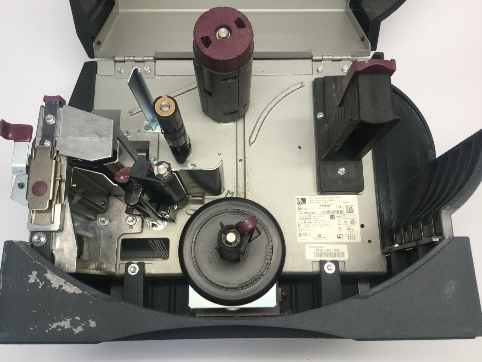 Zebra ZM400-2001-4000T Thermal Label Printer ZM400 - C - For parts or not working - Maverick Industrial Sales